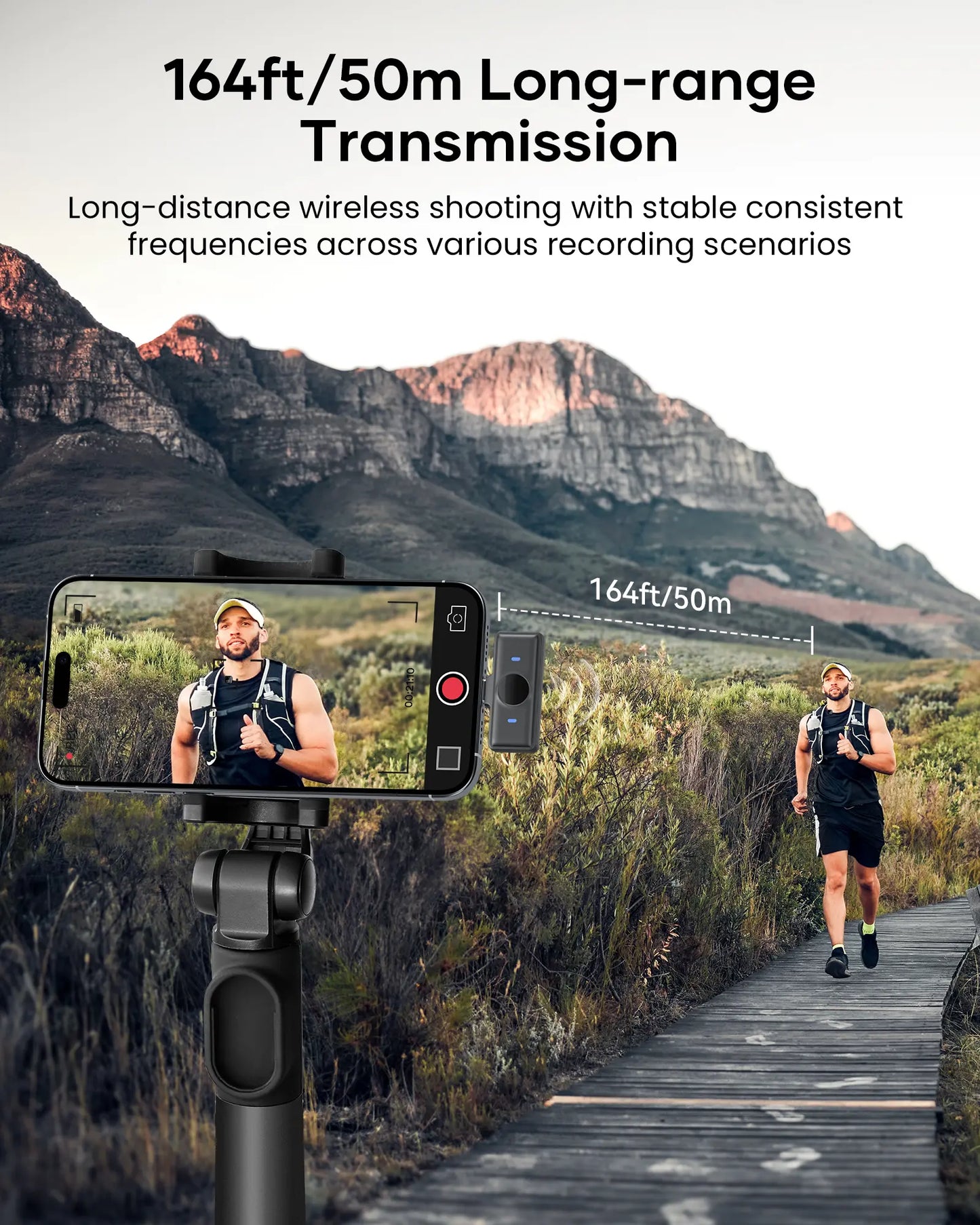 Summer Sale！Kukiho Wireless Lavalier Microphone for Iphone Ipad Android with Charging Case Audio Smartphone Audio Smartphone