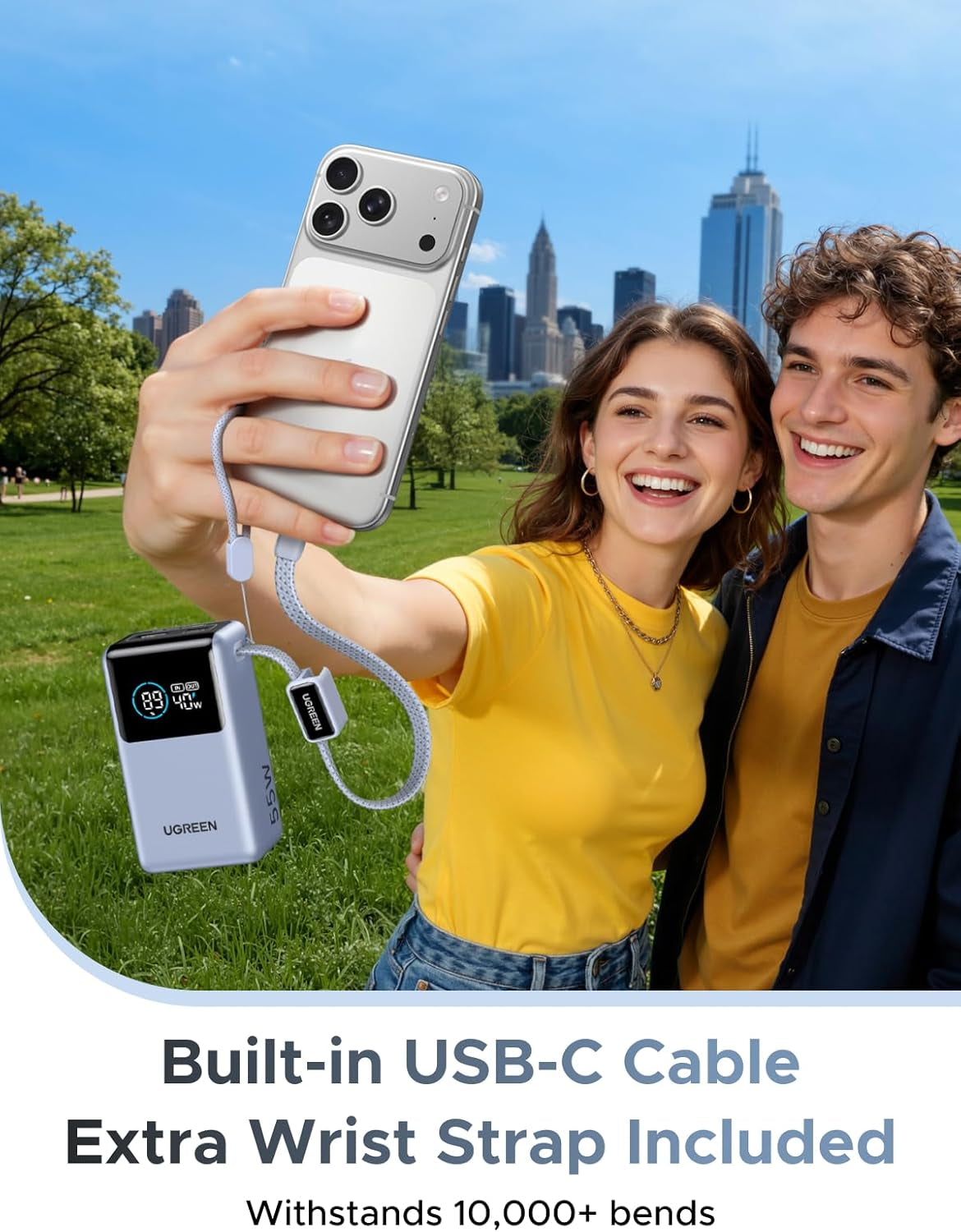 65W USB-C Travel Charger and 55W 10,000mAh Power Bank