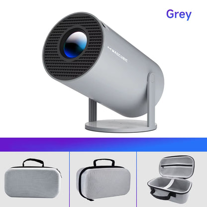 Projector HY300 Pro 8K Android 14 Dual Wifi6 290ANSI Allwinner H726 BT5.4 1080P 1280*720P Home Cinema Outdoor Projetor